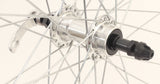 Hënnescht Rad 28 x 1 4 Zac19 Freewheel QR - Sëlwer