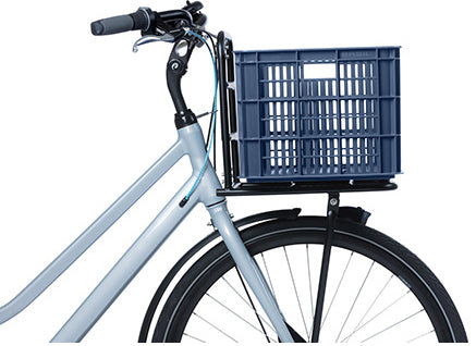 Basil Fietskrat L - velik - 40 litrov - modra