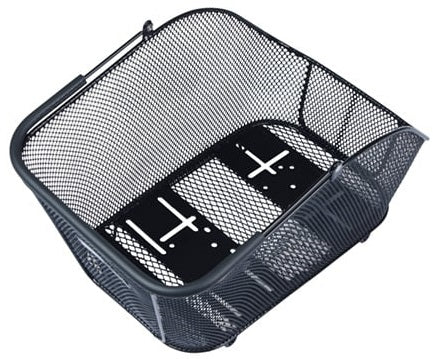 Ikona Basil Bicycle Basket M Multi System NX 12 litru 39 x 24 x 13 - černá