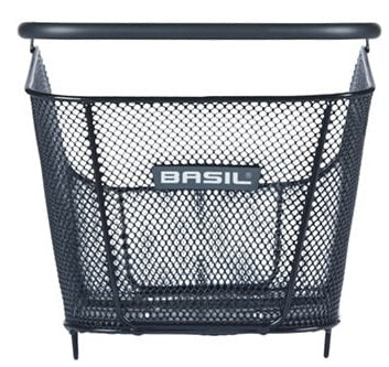 Ikona Basil Bicycle Basket M Multi System NX 12 litru 39 x 24 x 13 - černá