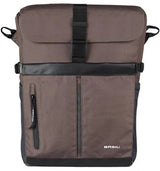 Basil Bicycle Shoulder bag Move Mik Hooks Brown with Helmet Bak | 15L