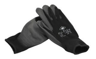 Cycplus Work Gloves pu-flex m (8) černé