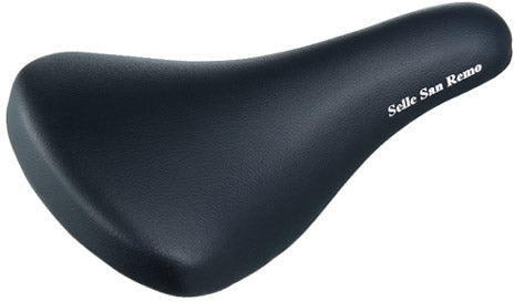 Selle San Remo Bicycle Seddle Kid za 16-20 otroškega kolesa - črna