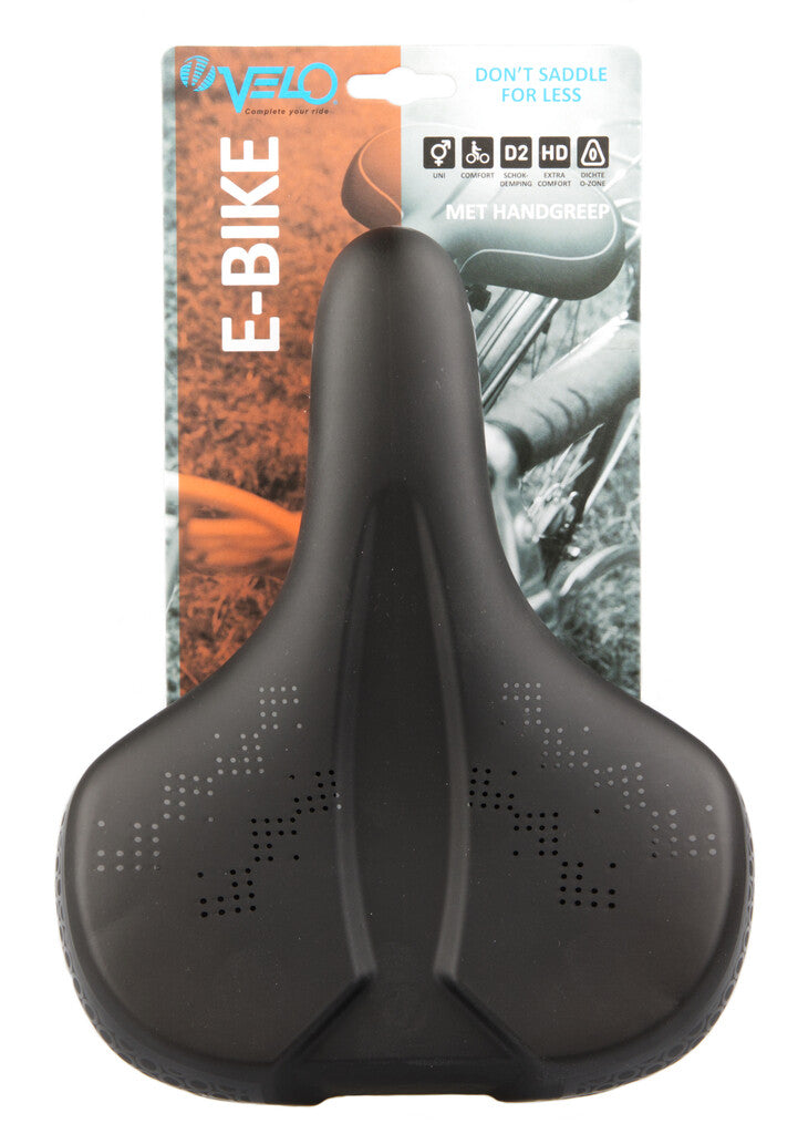 Saddle Velo E-bike with handle comfort (on map)