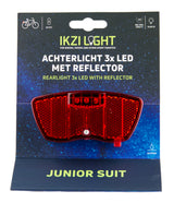 Ikzi Light Junior Taillight Mini 3-LED 80 mm na zemljevidu