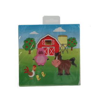 Boerderij thema servetten