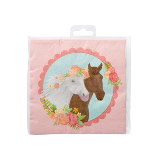 Pic paarden servetten