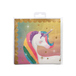 Pic unicorn servetten