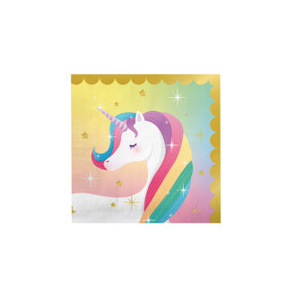 Pic unicorn servetten