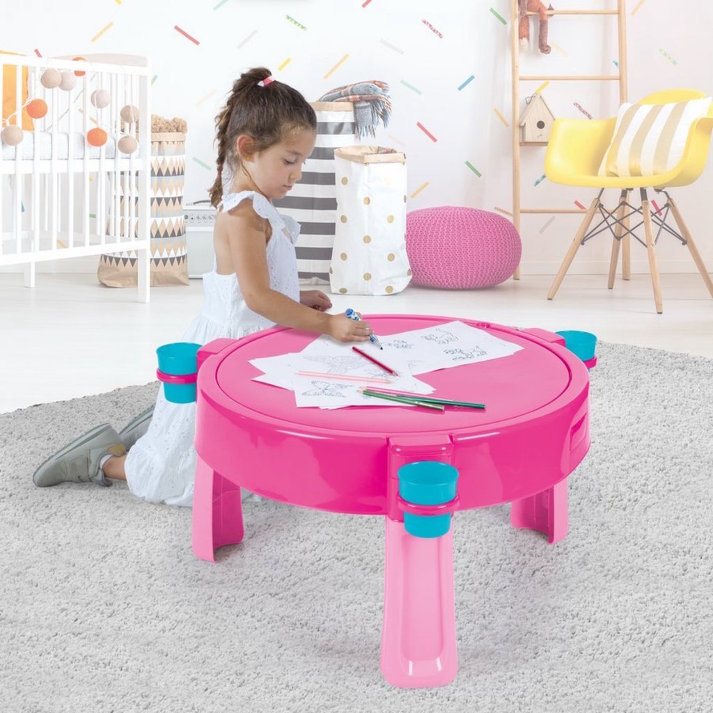 Dolu Unicorn Activity Table Pink