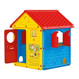 Dolu Dolu Playhouse 132x104x104 cm rouge jaune rouge