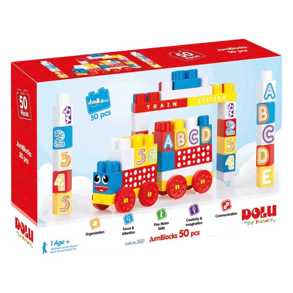 Vlak Dolu Block s 50 bloki