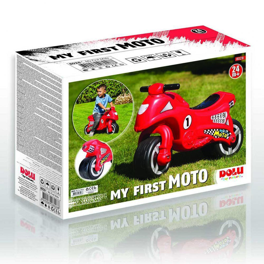 Dolu Dolu My First Motor Walking Scooter Red