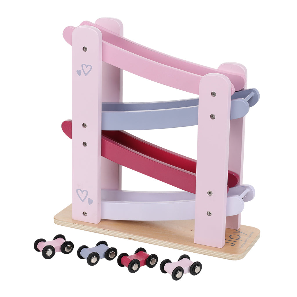 Jipy hëlze Autobunne + 4 Auto # 039; S rosa