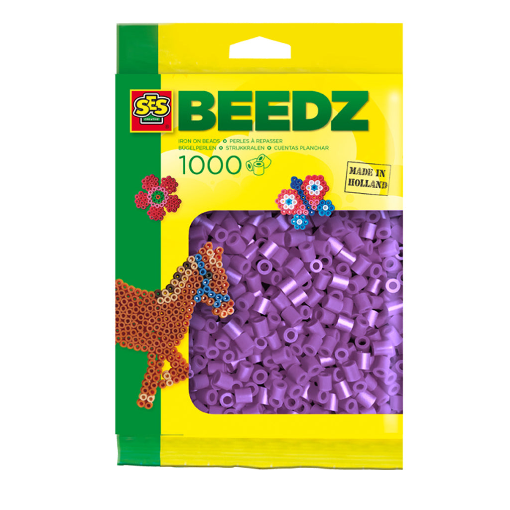SES Perles de fer - violet, 1000st.