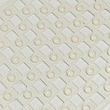Mat di sicurezza della pelle di guarnizione Doby 50 x 50 cm bianco 312003410