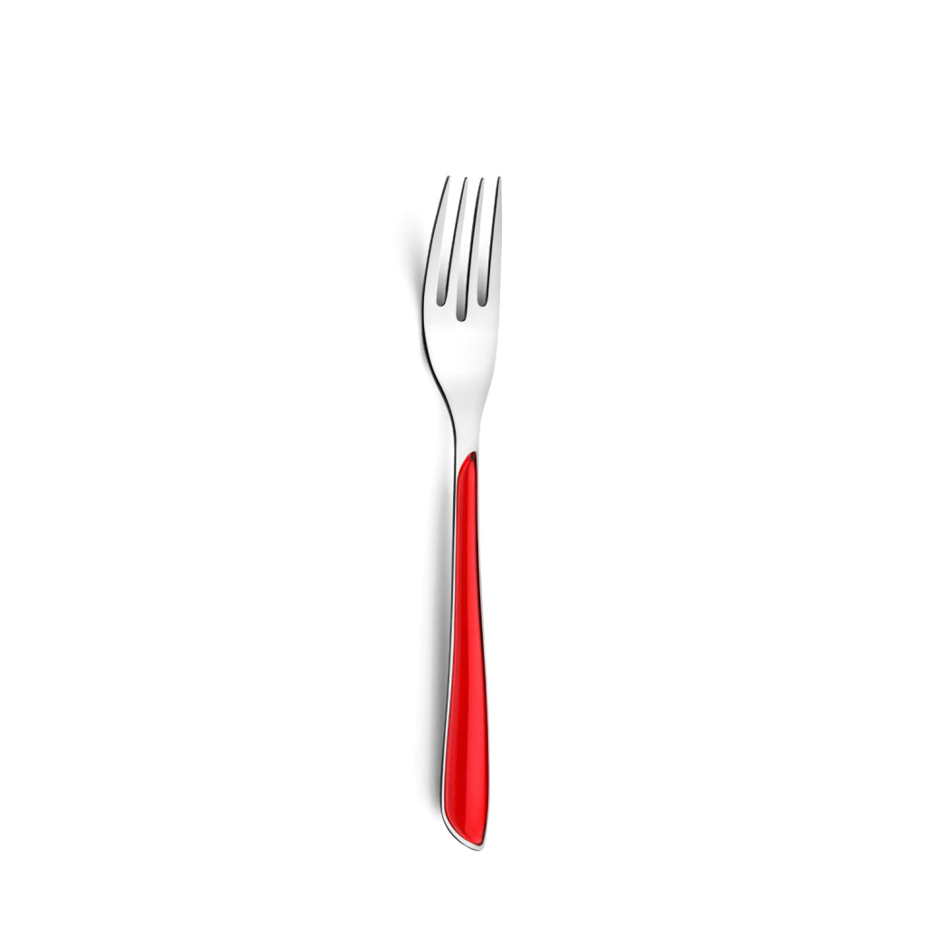 Fork Amefa Table Red Eclat