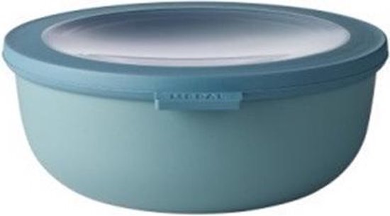 Mepal Multikom Cirquula Cleaning Box 2250 ml autour du vert nordique