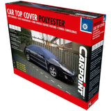 Carpoint Dachabdeckung Größe S 233 x 160 x 33 cm Blau
