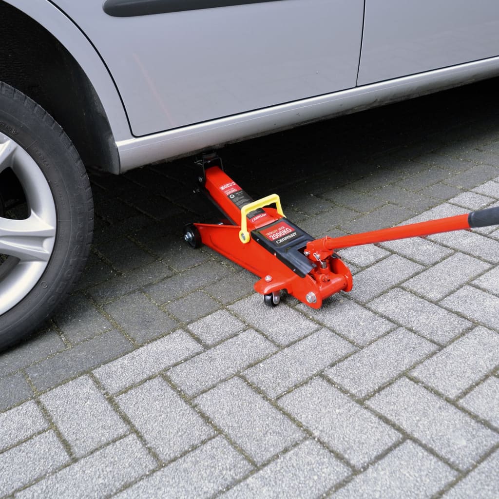 Carpoint idraulico wagen drick 4 ruote 2000 kg acciaio