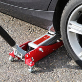 Carpoint Hydraulic Wagen Drick 2 Wheels 1500 kg aluminium