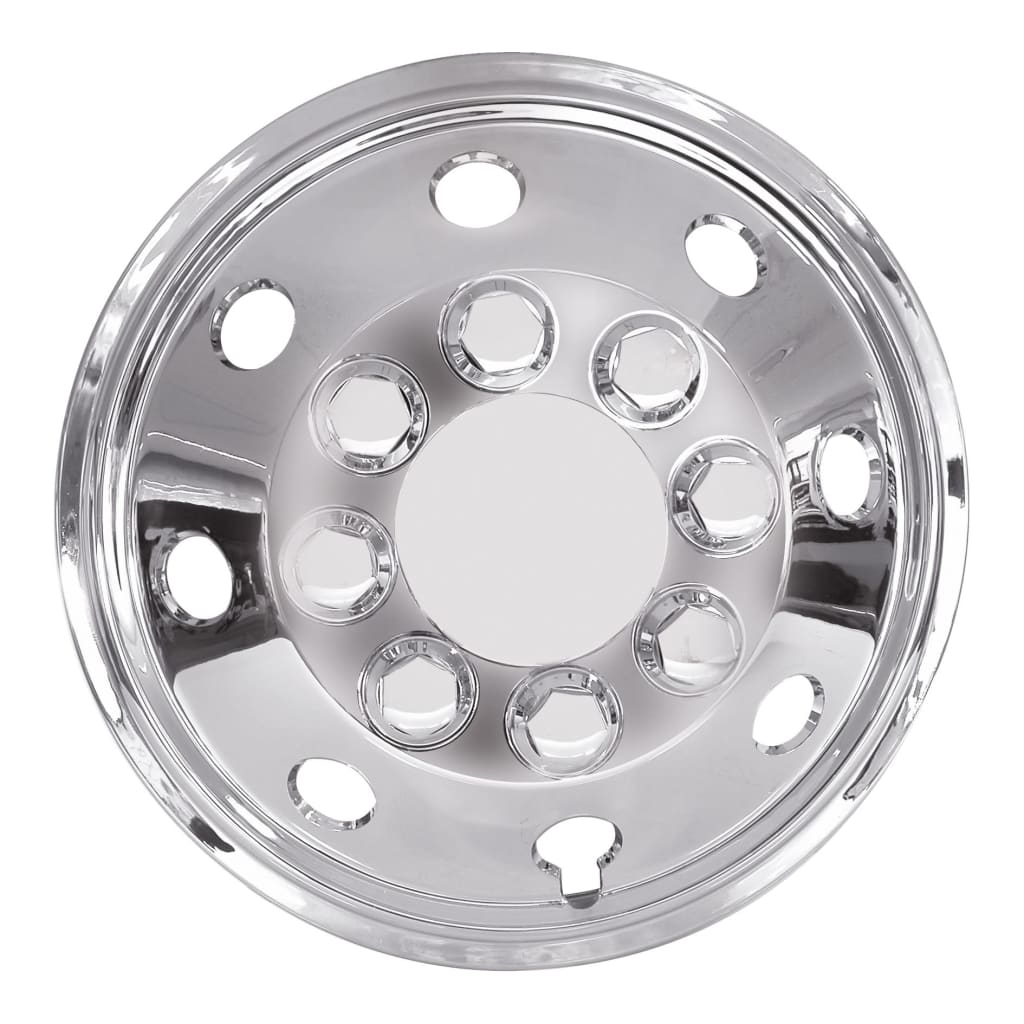 Carpoint hubcap set spherical 38 cm chrome -colored
