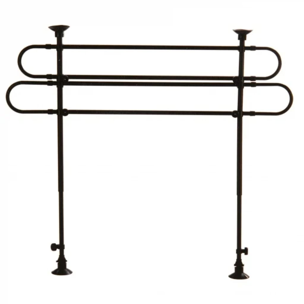 CARPOPT PES RACK Universal 75-145X75-145X2 cm černá