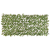Naturgartenschild Arbeit mit Lorbeerblattgrün Blätter 90x180 cm