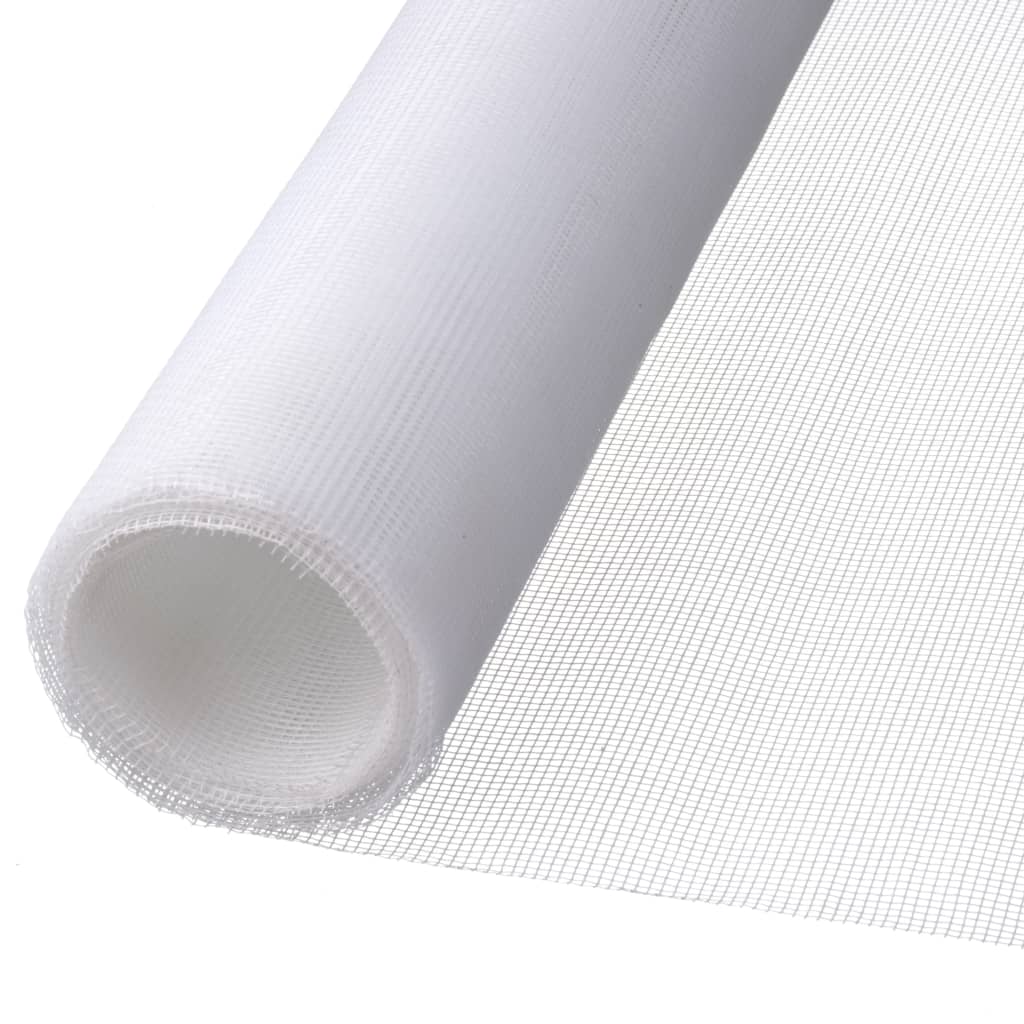 Nature mosquito and insect screen 1x3 m fiber optic white