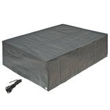 Backschalen -Grillabdeckung 78x58x24 cm