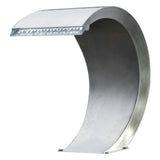 Ubbink ubbink mamba cascade avec éclairage LED en acier inoxydable