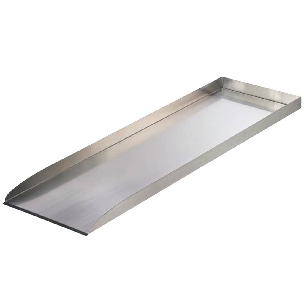 Ubbink watervalplaat volga acier inoxydable droit
