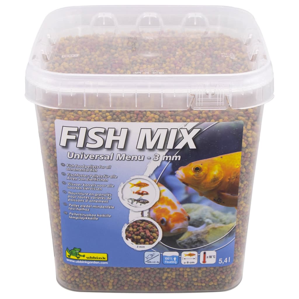 Ubbink Ubbink Fischfutter Fisch Mix Universal Menü 3 mm 5,4 l