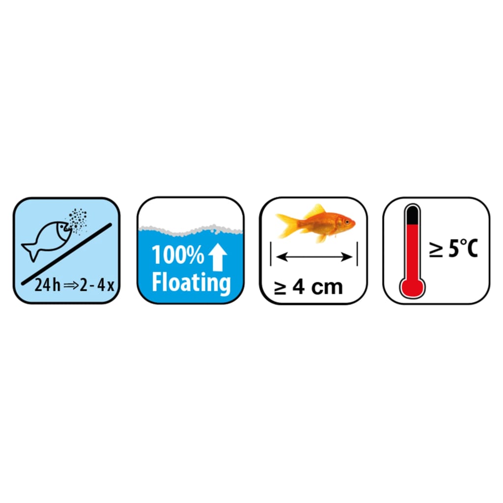 Ubbink ubbink fish aliment de poisson mélange des flocons multicolaires 5-20 mm 3,5 L