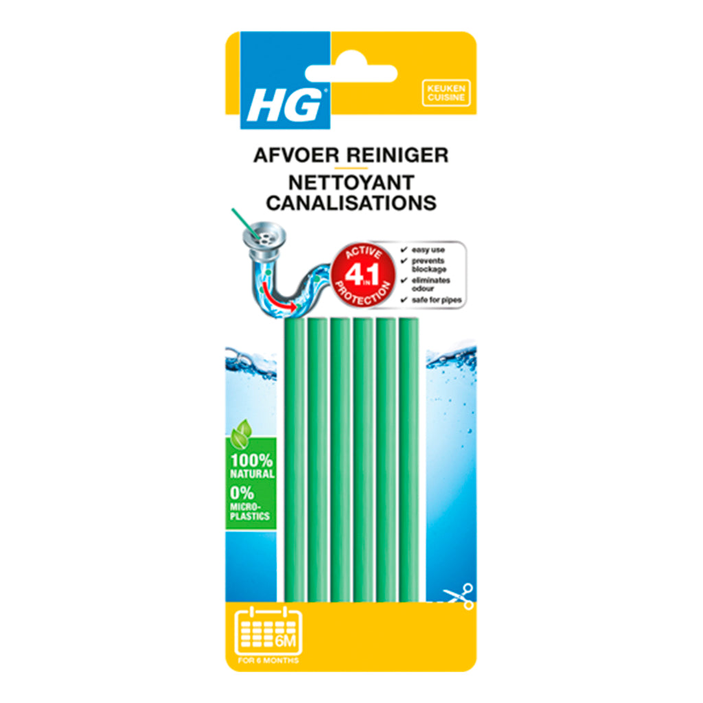 Hg Drain Nettaiteur des bâtons 6 pièces