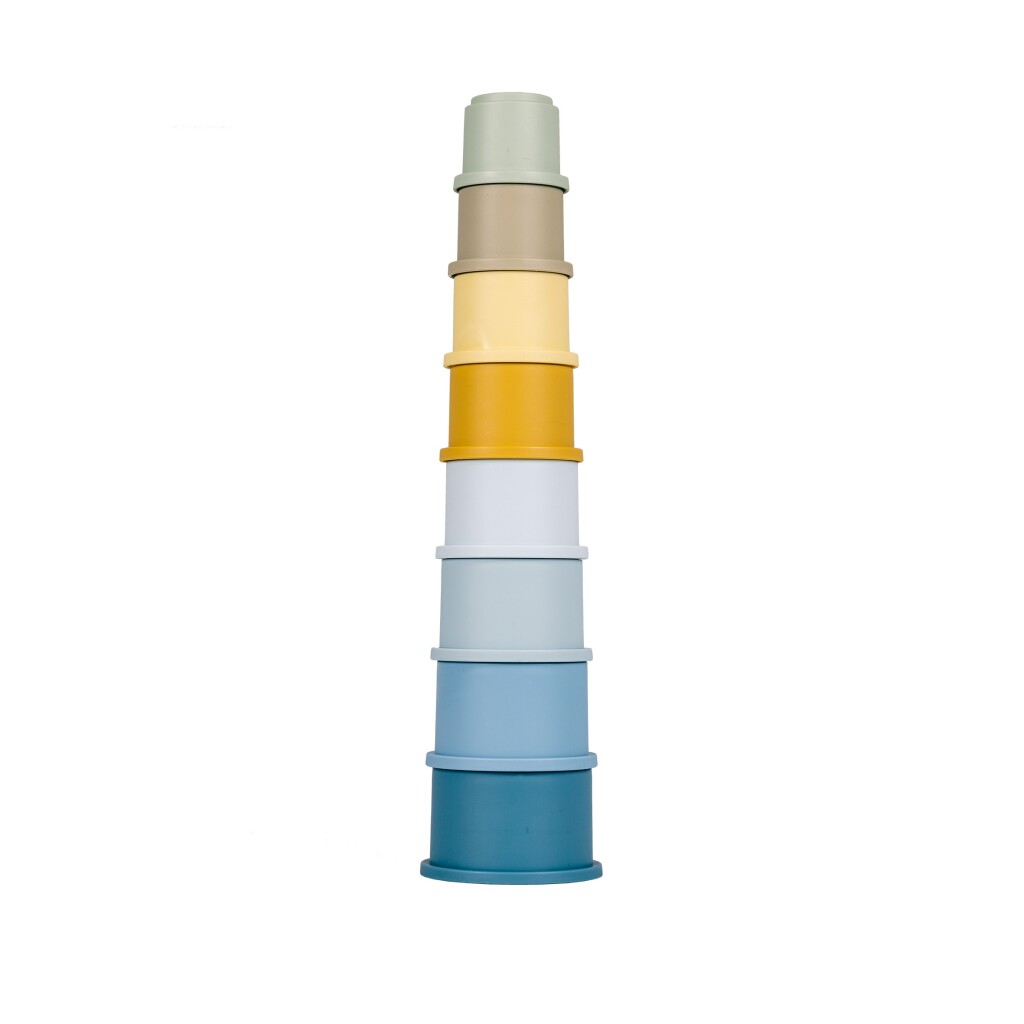 Little Hollännesch Stacking Cups Blue