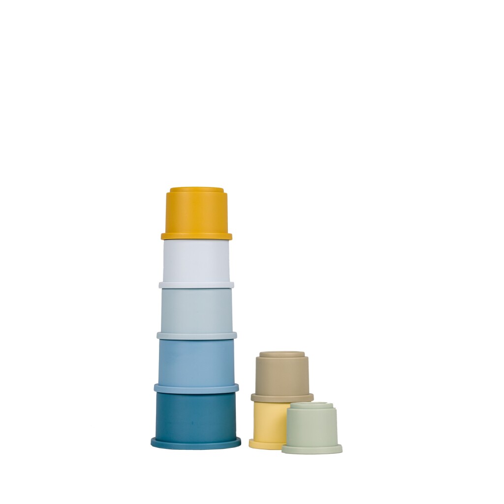 Little Hollännesch Stacking Cups Blue