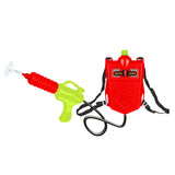 Pistolet à eau des pompiers d'été 2000 ml du jaune rouge