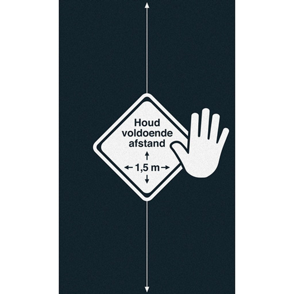 Kangaro Doormat Keeping Distance 90x150cm