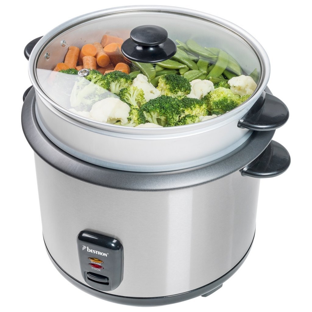 Bestron Arc280 Rice Cooker rustfritt stål