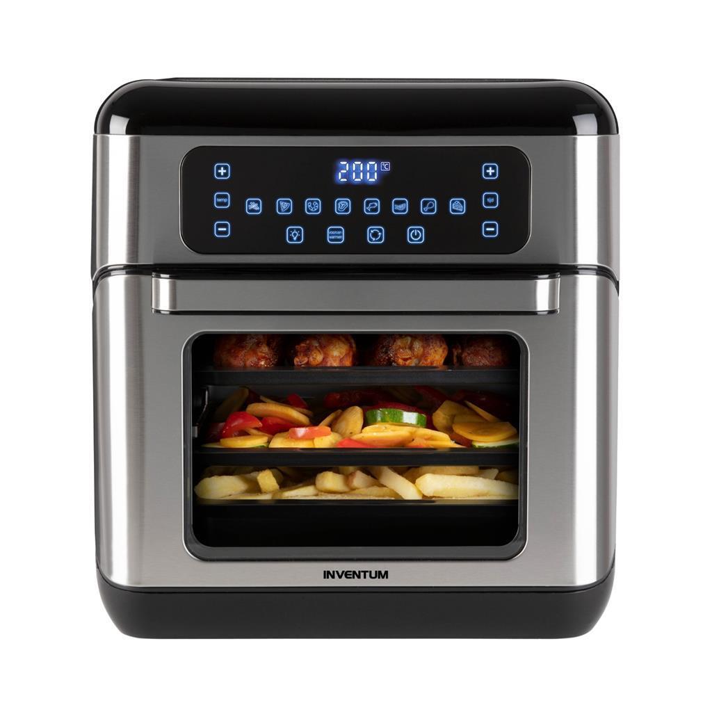 Inventum GF1200HLD mini pečica 12L 1500W črno nerjavno jeklo