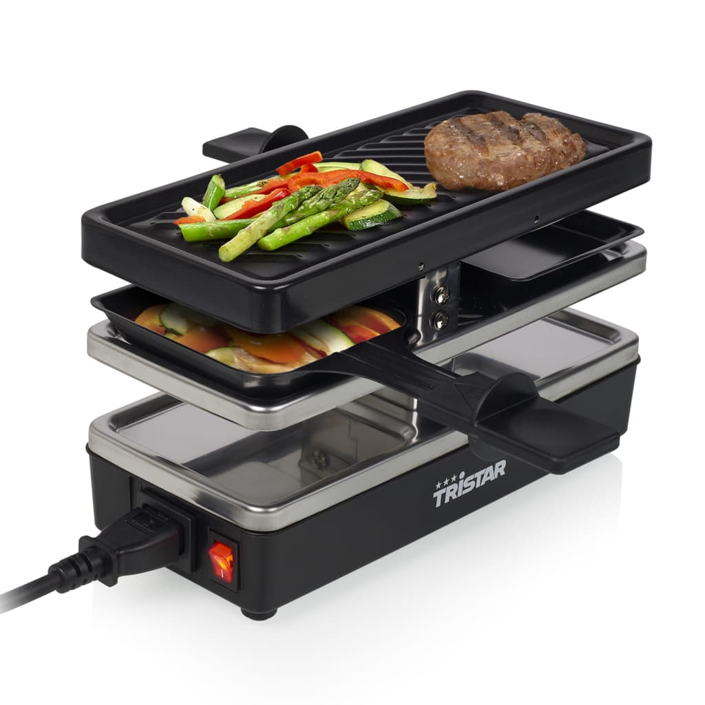Tristar Tristar Gourmetel RA-2741 2-personer 400 W 23.8x10.4 cm sort