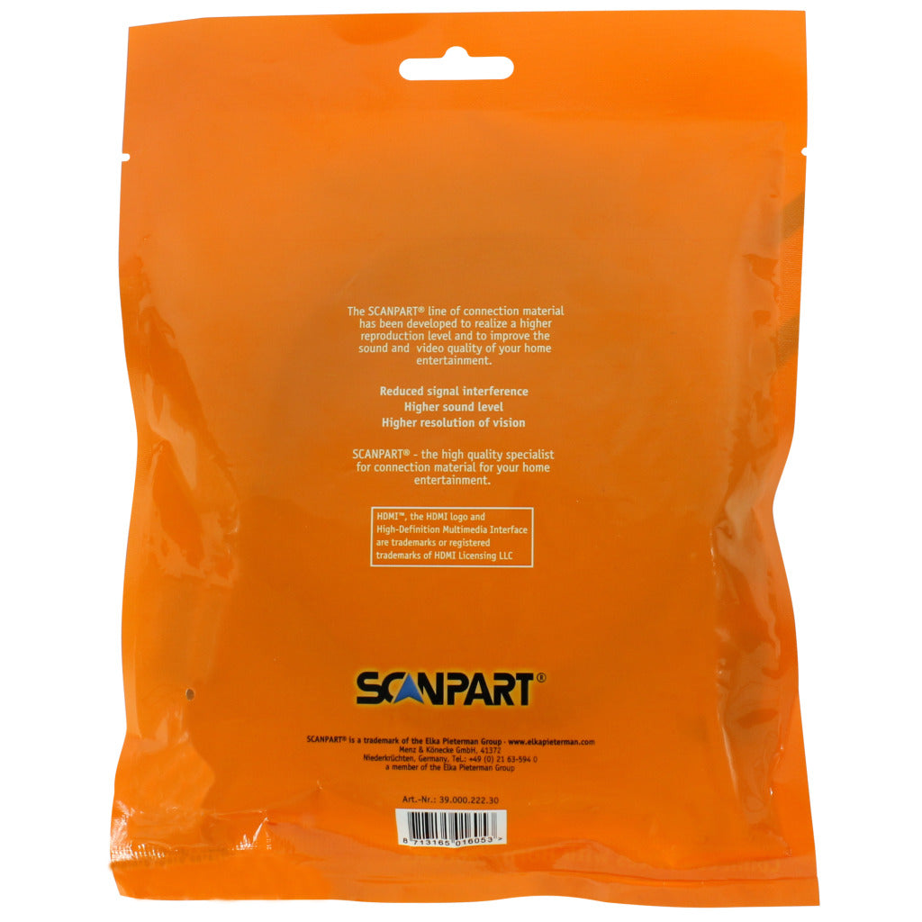ScanPart HDMI Cable Orange 3m