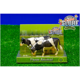 Barn Globe Globe Cow Black White Standing 1:32, 2: a