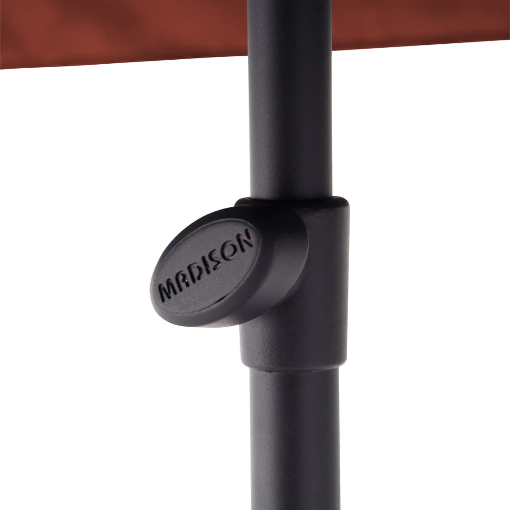 Madison Parasol Patmos luxurious rectangular 210x140 cm brick red