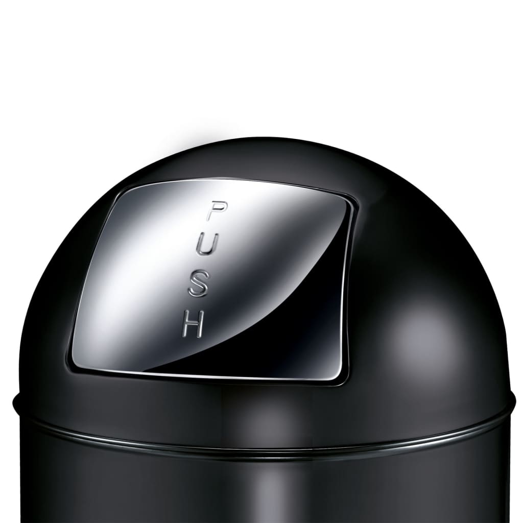 Eko Waste Bin With Pressure Lid 40 L Matte sort