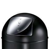 Eko Waste Bin With Pressure Lid 40 L Matte sort