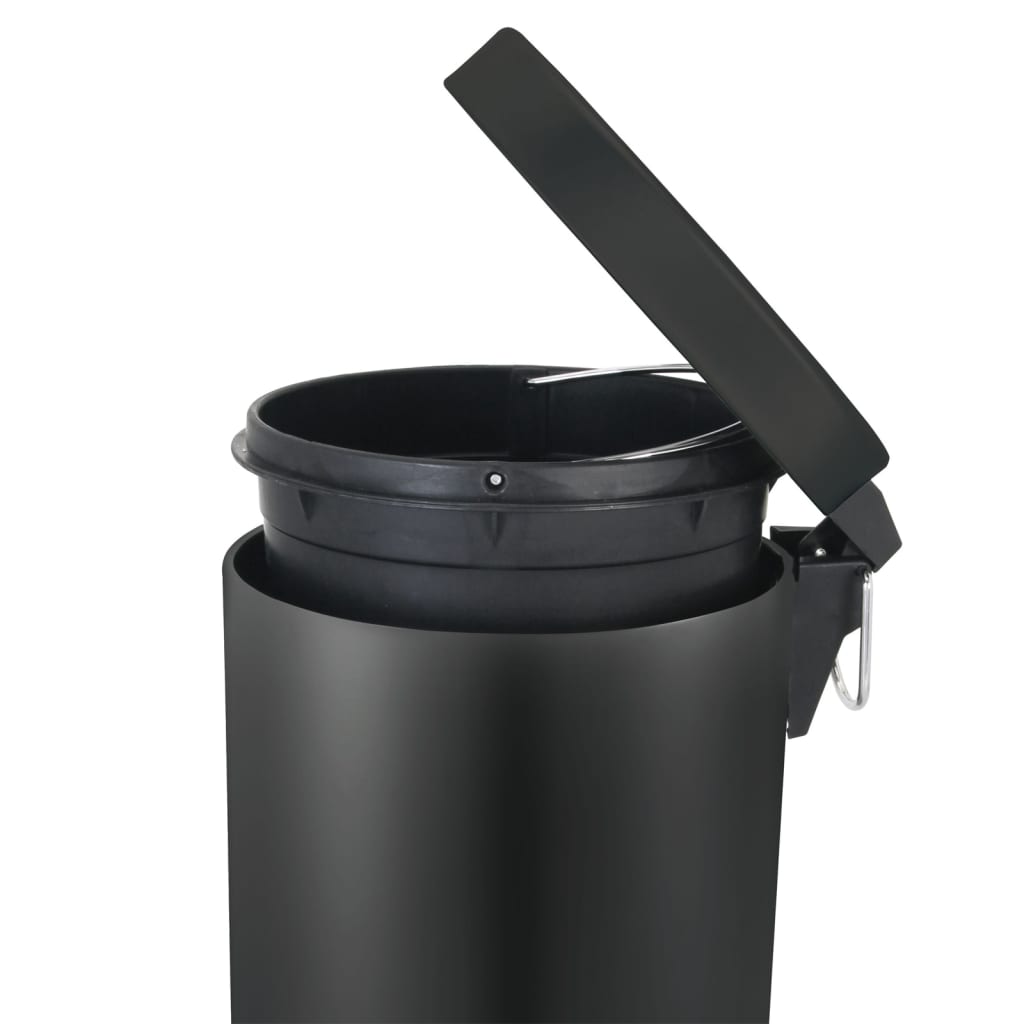 Eko Eko Pedal Bin 12 L noir
