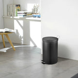 Eko Eko Pedal Bin 12 L noir