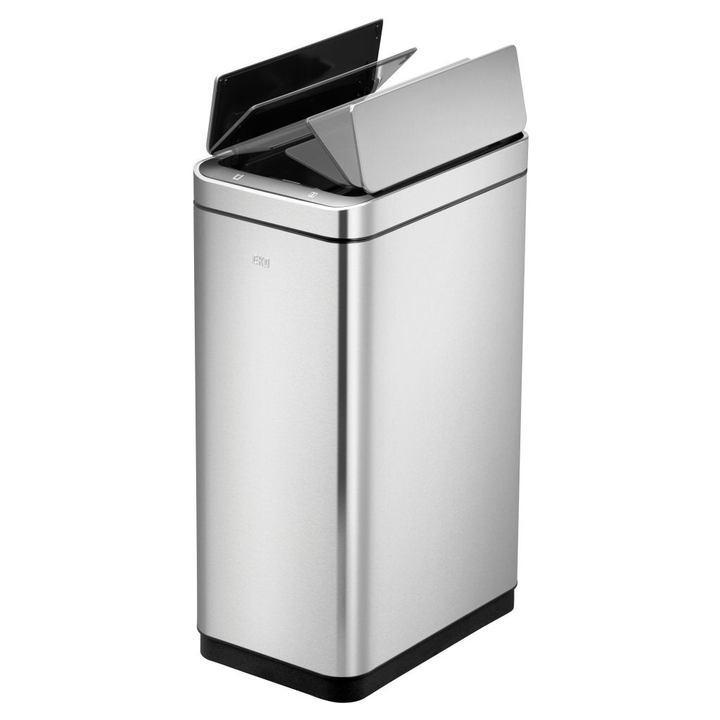 Eko Deluxe Phantom Sensor Waste Bin 30l Mat Rustfritt stål